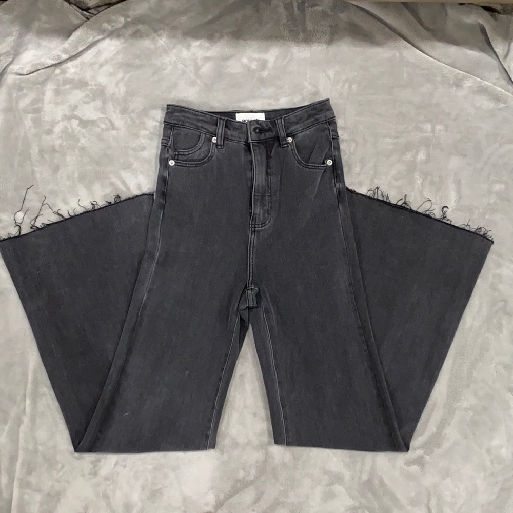 Rollas Black Demin Jeans